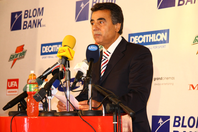 Launching of the Blom Beirut Marathon 2012
